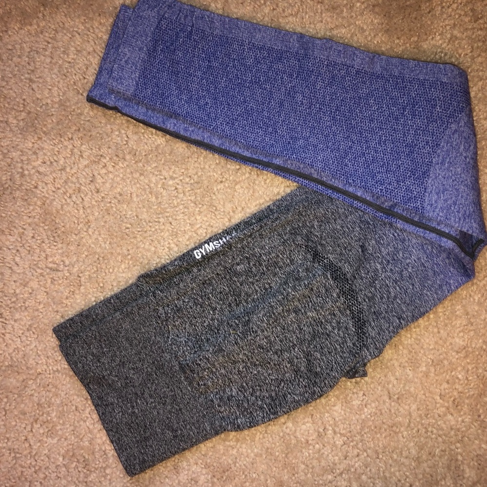 gymshark ombré seamless leggings